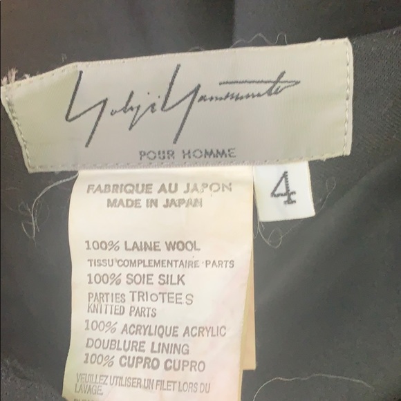 RARE Yohji Yamamoto pour home - Picture 8 of 8